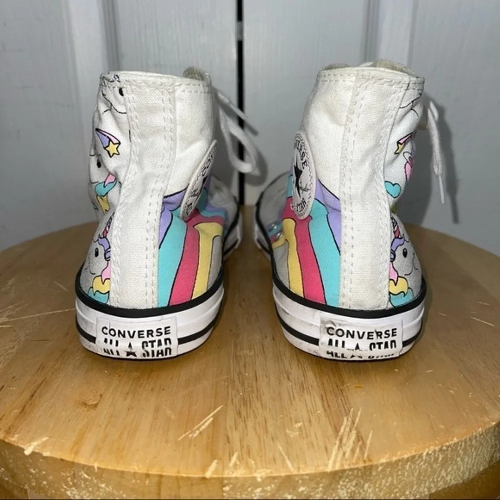Converse Chuck Taylor All Star Unicorn Rainbow High Top Shoes